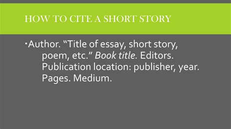 The basic mla citation starts with the name of the author. PPT - How to cite books and songs PowerPoint Presentation, free download - ID:1850384