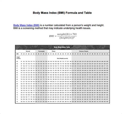 How To Calculate Bmi Examples Bmi Body Mass Index Divide That By