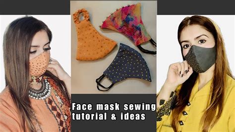 How To Make Beautiful And Matching Face Mask Designs Diy Easy Face