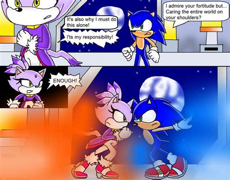Sonic Rush Sonic Vs Blaze Comic By Rosen Madchen On Deviantart