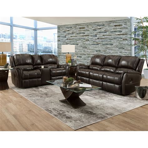 Homestretch 188 92374 Casual Double Reclining Power Sofa With Pillow Top Arms Vandrie Home