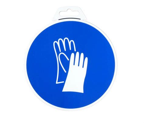 Icon Gloves Mandatory Ø 180 Mm Traffic Shop