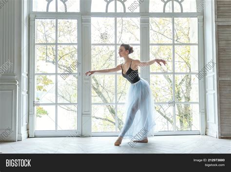 ballerina blue ballet image and photo free trial bigstock