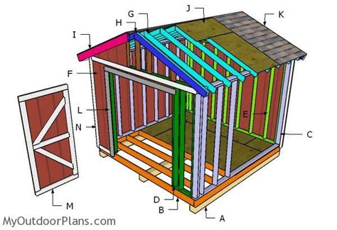 10x10 Shed Roof Plans ~ Grow