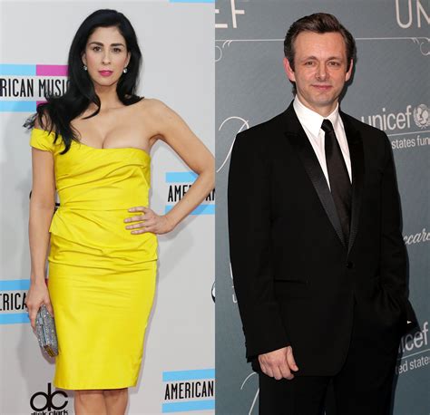 Random Romance Alert Sarah Silverman Dating Masters Of Sex Star Michael Sheen