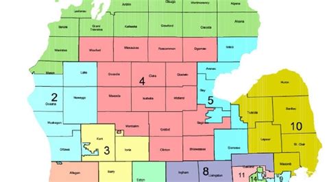 109th District Michigan Map House Of Representatives Map