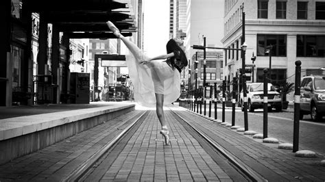 Legs Ballerina Spread Legs City Ballet Looking Up 1080p Hd Wallpaper