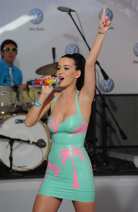Katy Perry At A Public Appearance For Katy Perry Concert For Launch Of 2011 Volkswagen Jetta