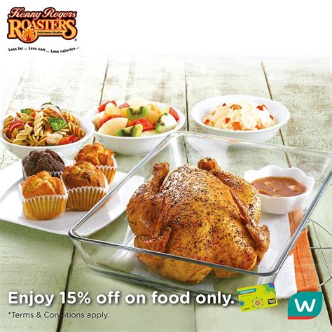 Secret recipe is now on wechat! Watsons VIP Card Get 15% OFF Kenny Rogers ROASTERS (Food ...