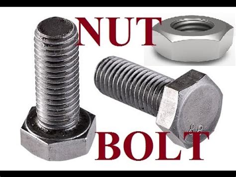 Various types of variety of these materials come under in one roof. What is nut & bolt typs of nut ,types of bolt full ...