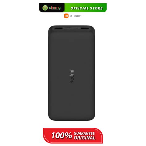 Redmi W Fast Charge Power Bank Mah Black