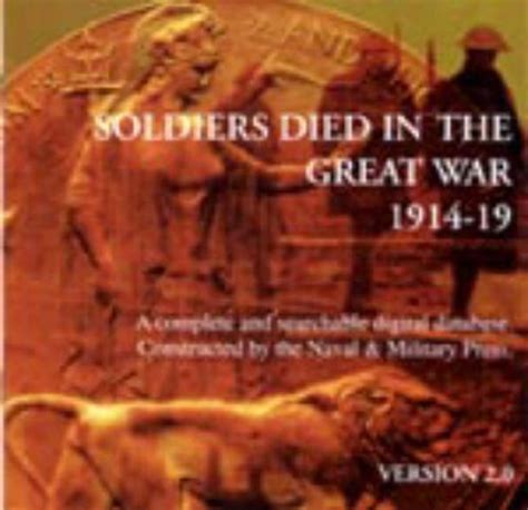 Buy Soldiers Died In The Great War 1914 1919 Book Online At Low Prices
