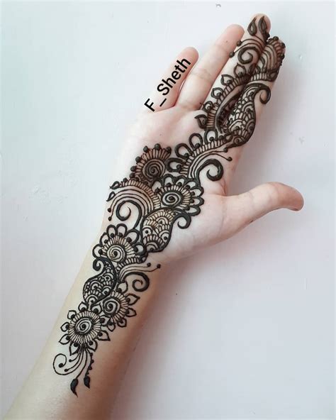 Gorgeous Mehndi Design For Front Hand Design Talk