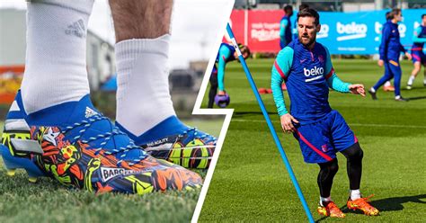 Messi Shows Off Brand New Adidas Boots In 202021 Season Price Design