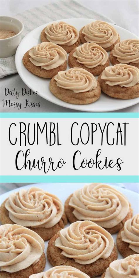 Soft And Crunchy Crumbl Copycat Churro Cookies Recipe Crumble