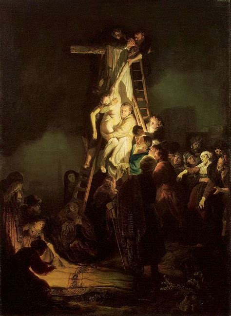 Descent From The Cross By Rembrandt S Workshop Hermitage Picryl Public Domain Media