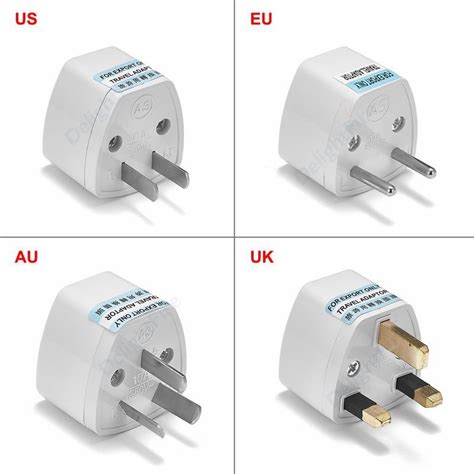 Universal Pin Usa American Plug Adapter Eu Us Uk To Usa Canada Travel Adapter Socket Electrical