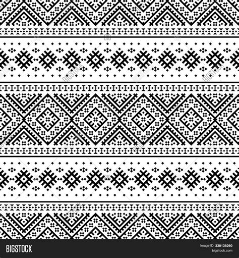 tribal ethnic pattern vector and photo free trial bigstock