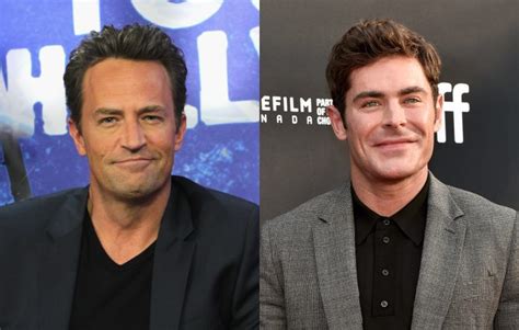 Matthew Perry Was Planning To Ask Zac Efron To Play Him In A Biopic