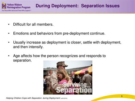 Ppt Helping Children Cope With Separation During Deployment