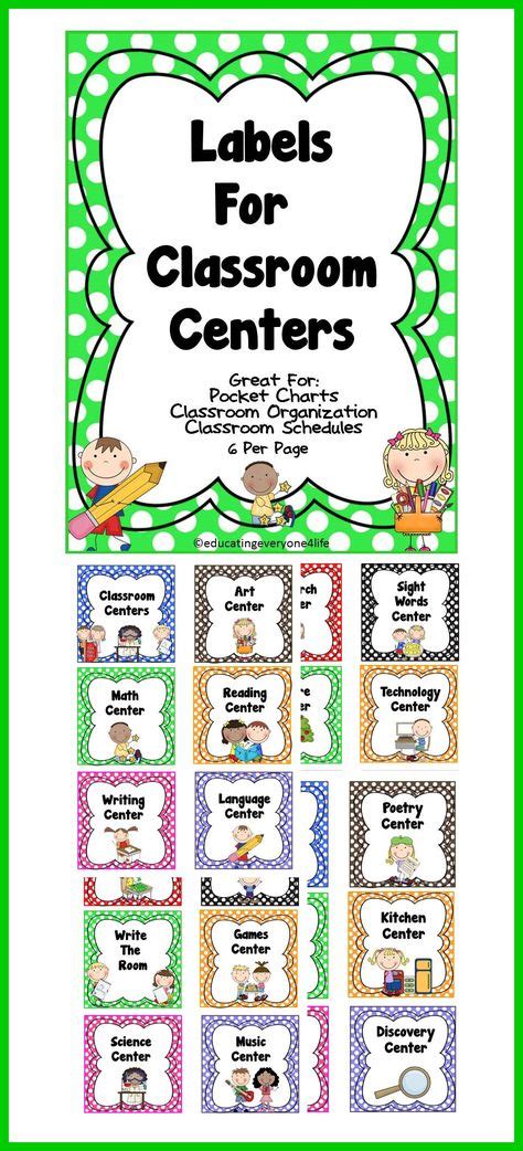 40 Preschool Classroom Labels Ideas Preschool Classroom Classroom