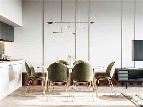 green dining chairs | Interior Design Ideas