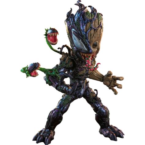 Spider Man Maximum Venom Venomized Groot Th Scale Hot Toys Action