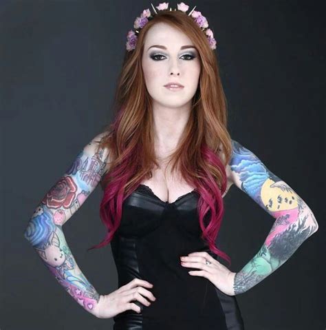 Candice Alice Sexy Tattoo Girls Pinterest