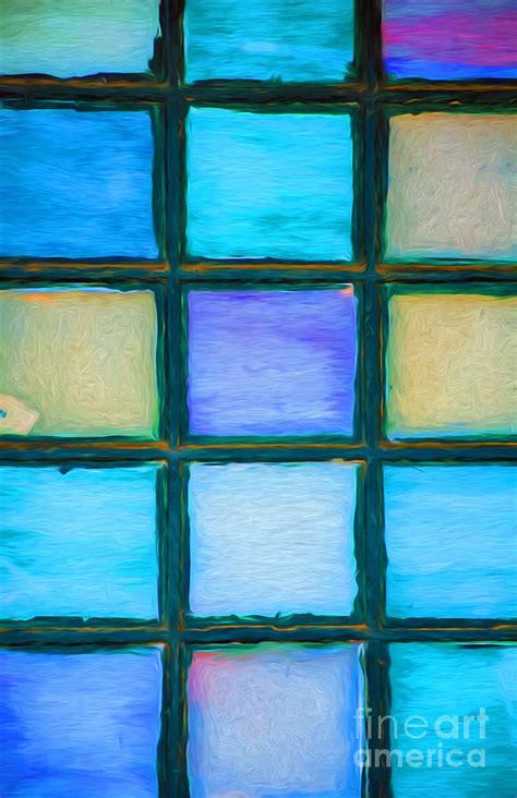 Colored Window Panes Photograph By Kathleen K Parker Fine Art America