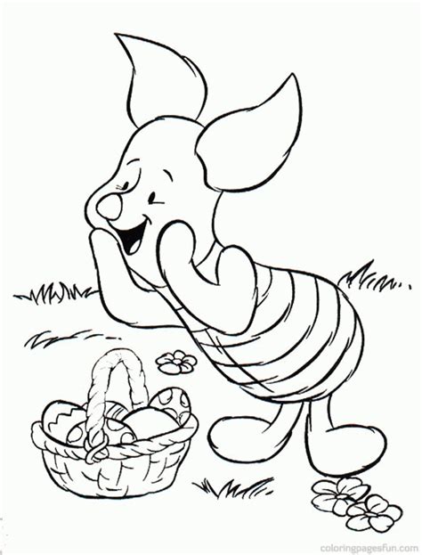 Easter Coloring Pages Disney Coloring Home