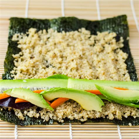 Veggie Quinoa Sushi Rolls V And Gf Veggie Primer