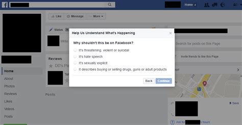 How To Make Use Of The Report Button On Facebook 2017