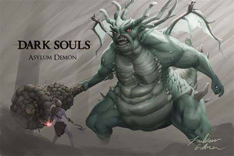 Dark Souls Asylum Demon