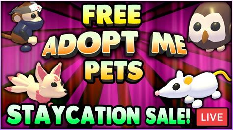How to get free adopt me pets. 🌸ADOPT ME PET GIVEAWAY (FREE LEGENDARY PETS)🌸 LIVE ...