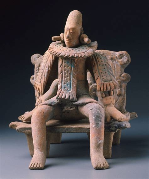 Enthroned Lord Y1986 87 A B Mayan Art Maya Art Ancient Maya