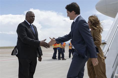 Austin Meets Prime Minister Trudeau At Joint U S Canada Command U S