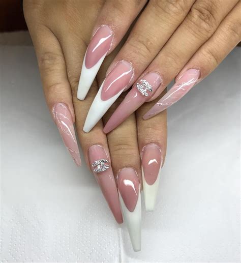 The nails of the coffin are called nails of the coffin because they look like coffins … in case it was not obvious. 56 Stylish Acrylic Nude Coffin Nails Color Design For ...