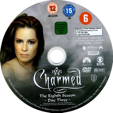 Sticker De Charmed Saison 8 Dvd 3 Cinéma Passion