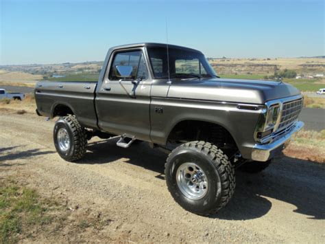 Call us today before its gone! 1976 Ford F150 Show Truck Short Bed Brand New Restored 4x4 ...