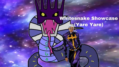 Roblox Whitesnake Showcase Yare Yare Youtube