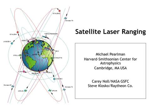 Ppt Satellite Laser Ranging Powerpoint Presentation Free Download