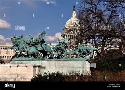 Washington Dc The Civil War Sculptures At The Ulysses S Grant