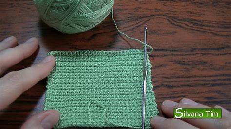 Se saca la hebra del anillo que se ha formado y se estira para apretar el nudo. MEDIO PUNTO o PUNTO BAJO Tejido CROCHET # 2 - YouTube