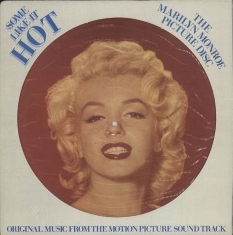 Marilyn Monroe Some Like It Hot Uk Picture Disc Lp Vinyl Picture Disc Album 154004