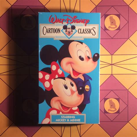 Walt Disney Cartoon Classics Starring Mickey And Minnie Disney 1989