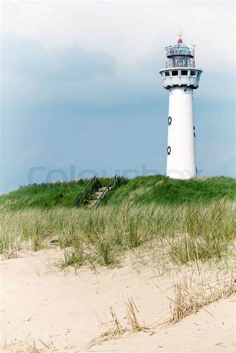 Lighthouse Off The East Coast Stock Image Colourbox