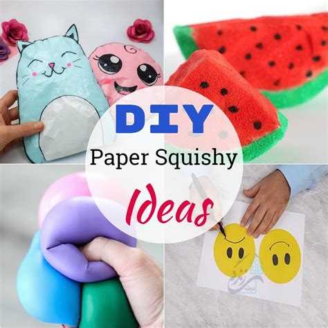 25 Diy Paper Squishy Ideas Diyncrafty