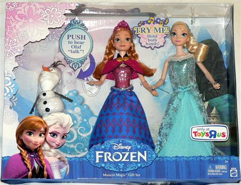 Disney Frozen Musical Magic Elsa Anna Dolls With Talking Olaf Gift Set Dolls Amazon