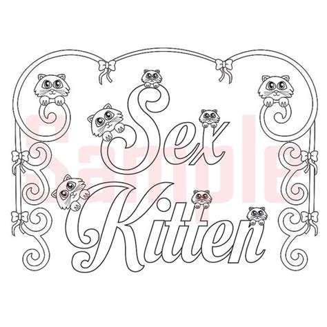 Here we have give you all the sayings and quotes coloring pages that can be used for adults too. Kinky Coloring Pages at GetColorings.com | Free printable ...