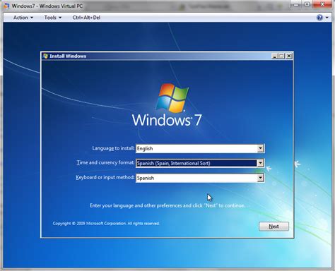 Instalar Windows 7 En Windows Virtual Pc El Javi